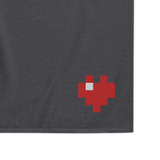 Towel - Pixel Heart - 100% Turkish Cotton