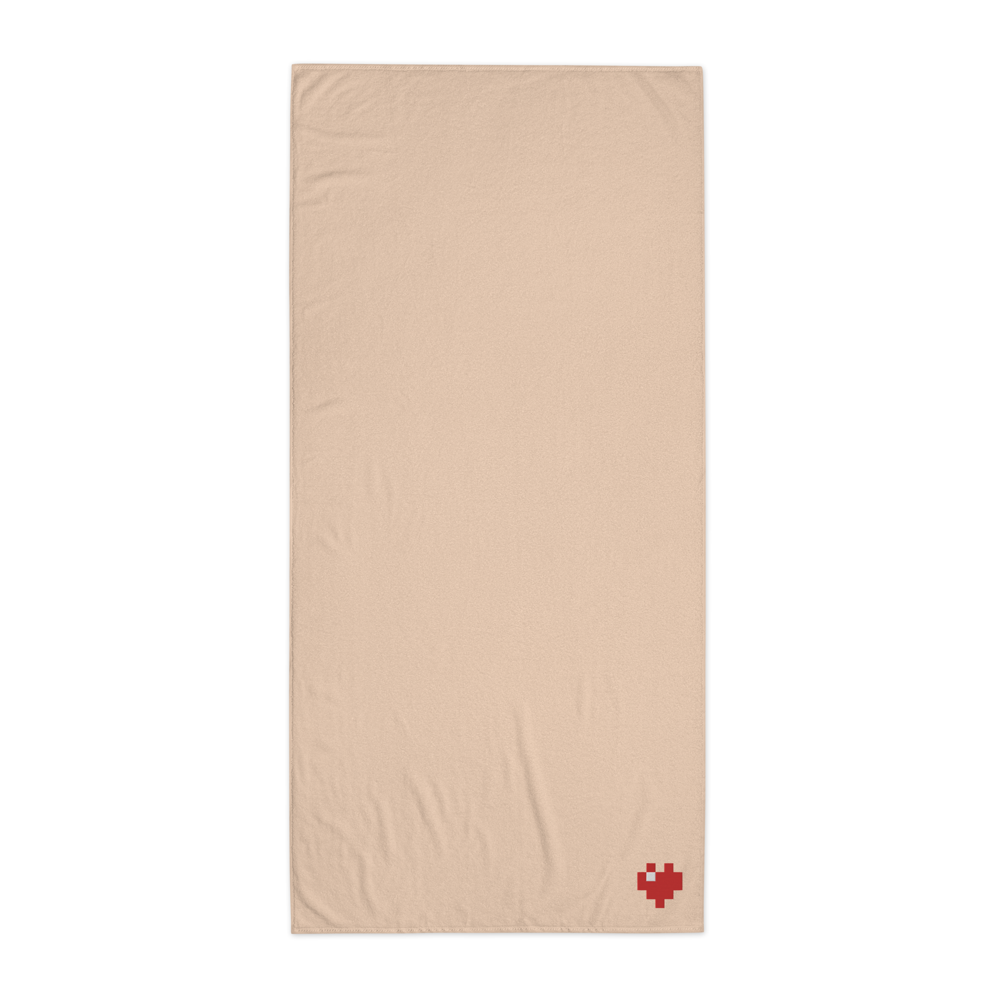 Towel - Pixel Heart - 100% Turkish Cotton