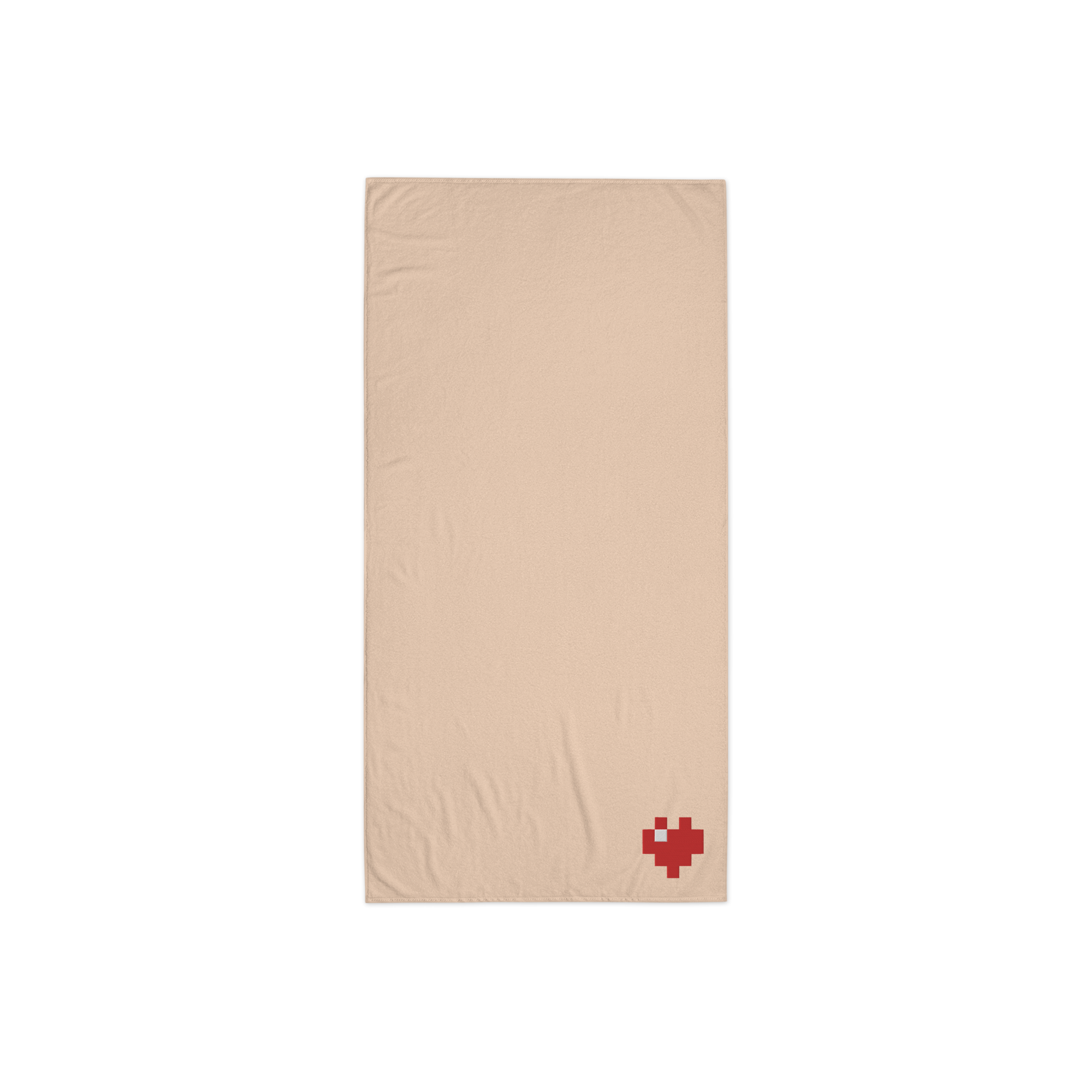 Towel - Pixel Heart - 100% Turkish Cotton