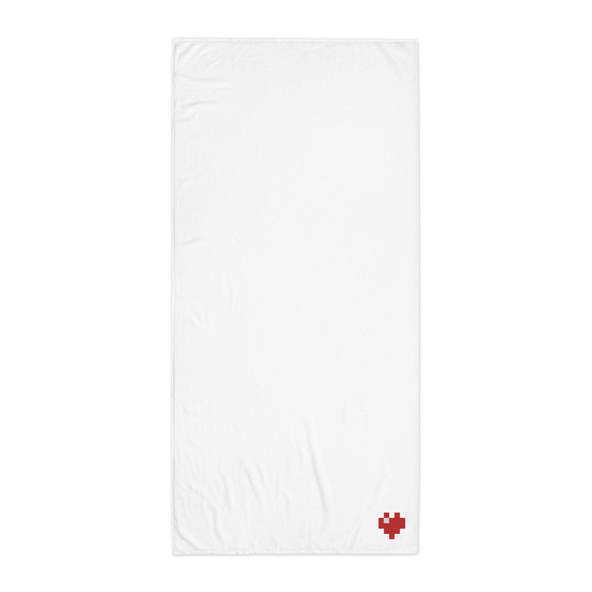 Towel - Pixel Heart - 100% Turkish Cotton
