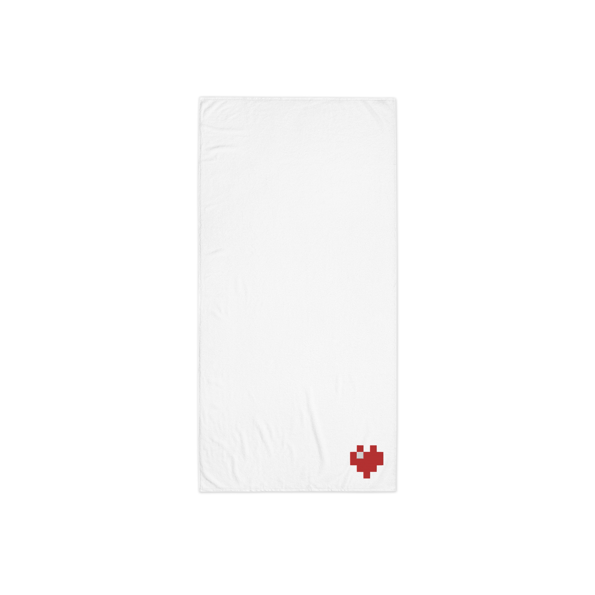 Towel - Pixel Heart - 100% Turkish Cotton